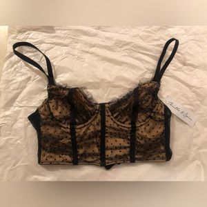 brand New lace thistles and spire corset bra